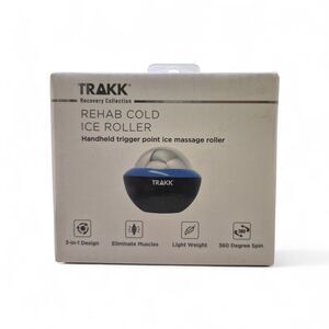 Brand New TRAKK REHAB COLD ICE ROLLER MODEL NO#TR-CRYOBALL-100#6781